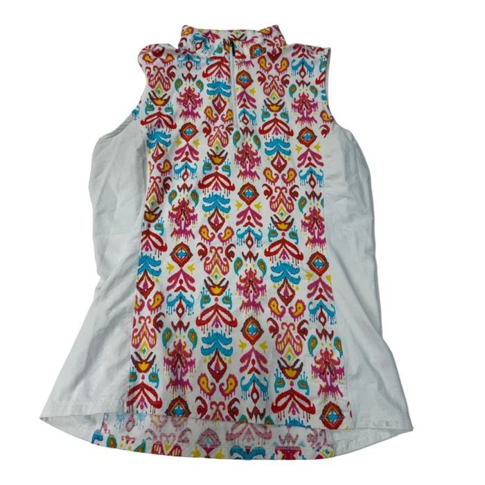 CNT 3021J Dover Tank Top White/Patterned Medium