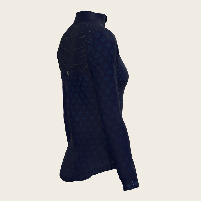 Espoir Navy Sport Sun Shirt