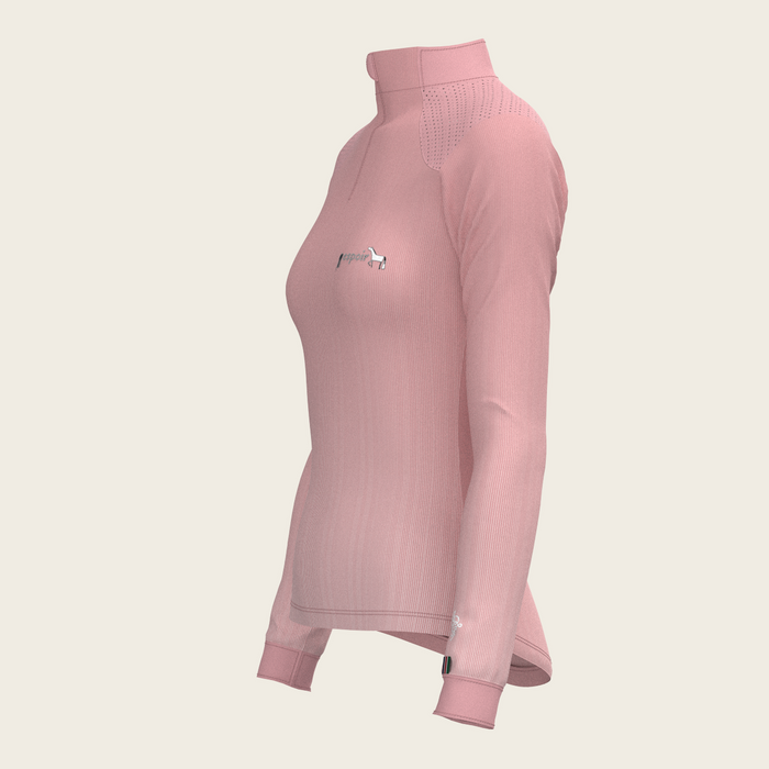 Espoir Stripes on Rose Sport Sun Shirt