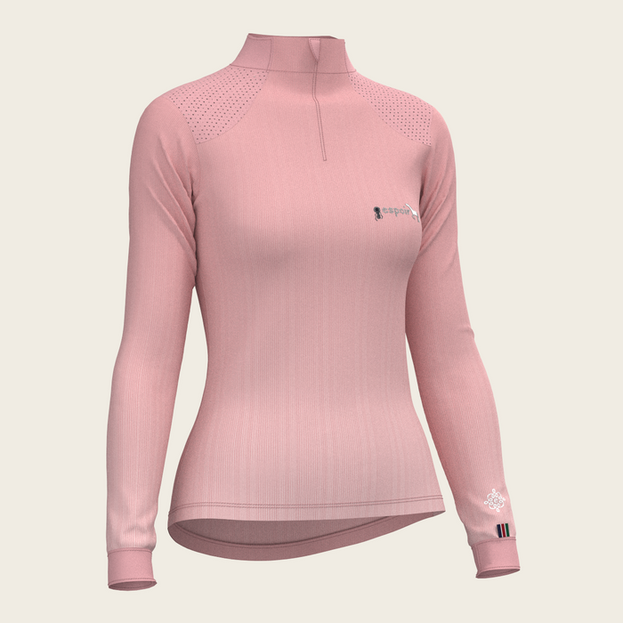 Espoir Stripes on Rose Sport Sun Shirt