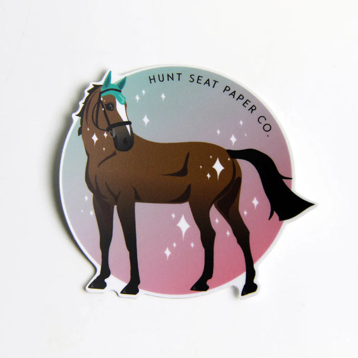 Hunt Seat Magical Pony Sticker