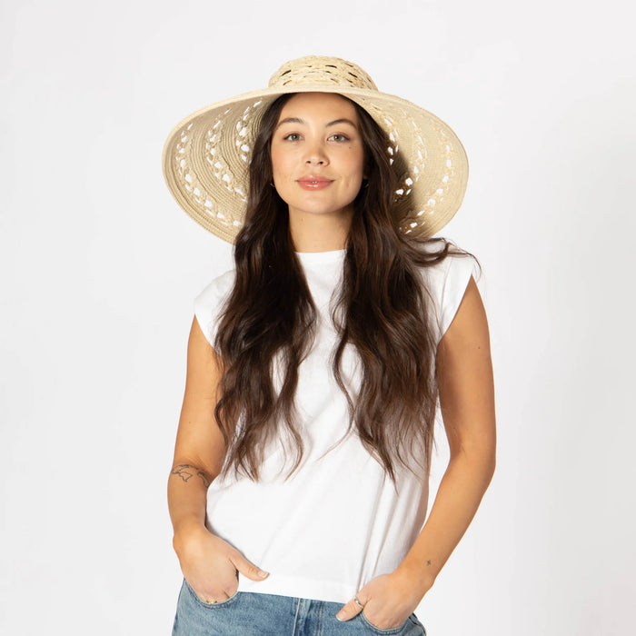 Women's Sierra Round Crown Wide Brim Sun Hat
