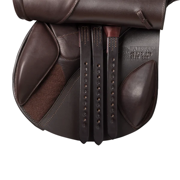 Fairfax 17.5" Adjustable Tree Select Double Flap Jump Brown