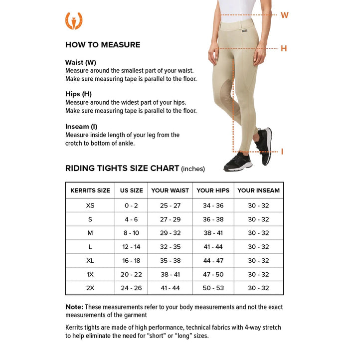 Kerrits Sit Tight Wind Pro Knee Patch Tight