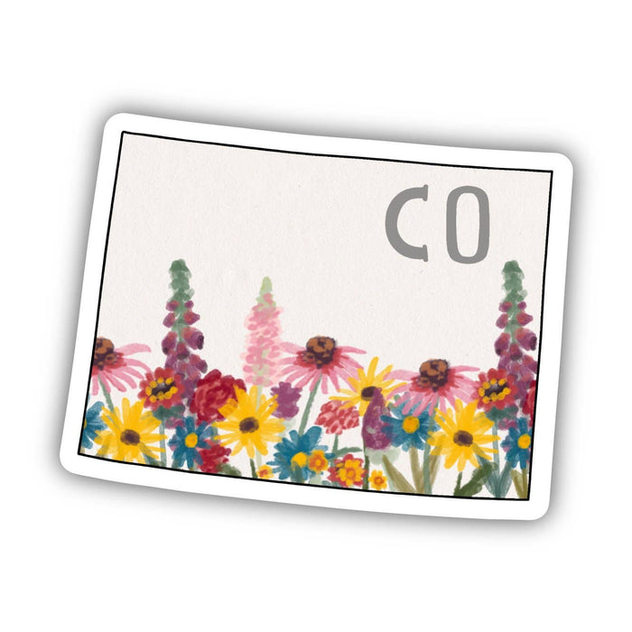 Big Moods Colorado Painterly Pattern Sticker