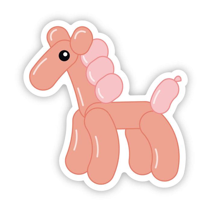 Big Moods Horse Balloon Sticker