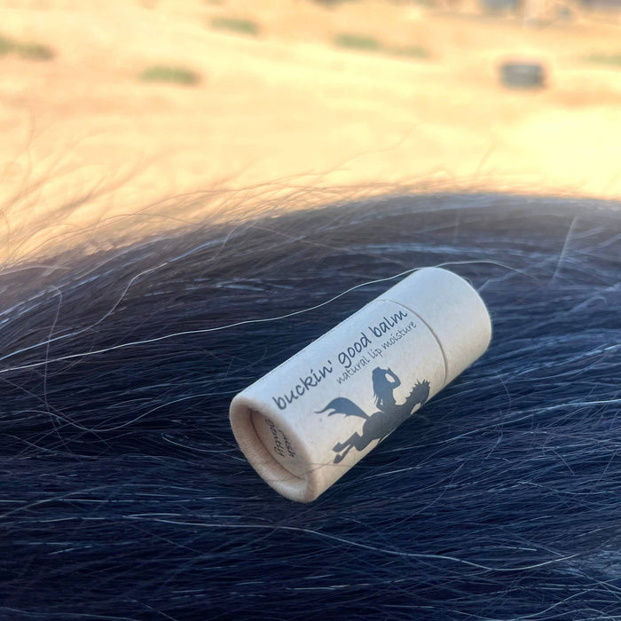 Buckin' Good Lip Balm Peppermint (natural, plastic free)