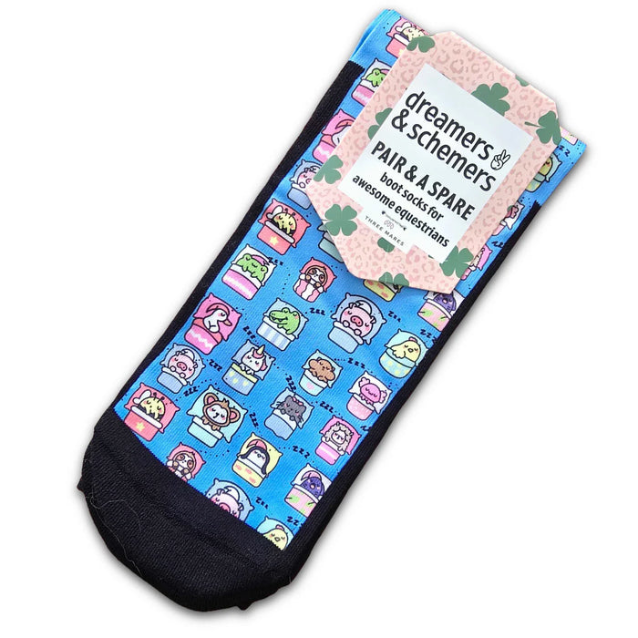 Dreamers & Schemers Kids Riding Socks Pair & a Spare