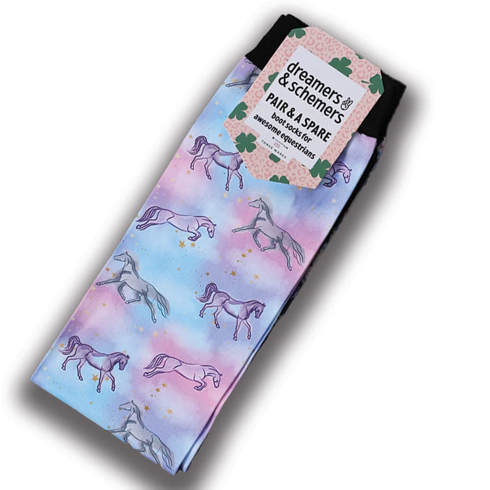 Dreamers & Schemers Riding Socks Pair & a Spare