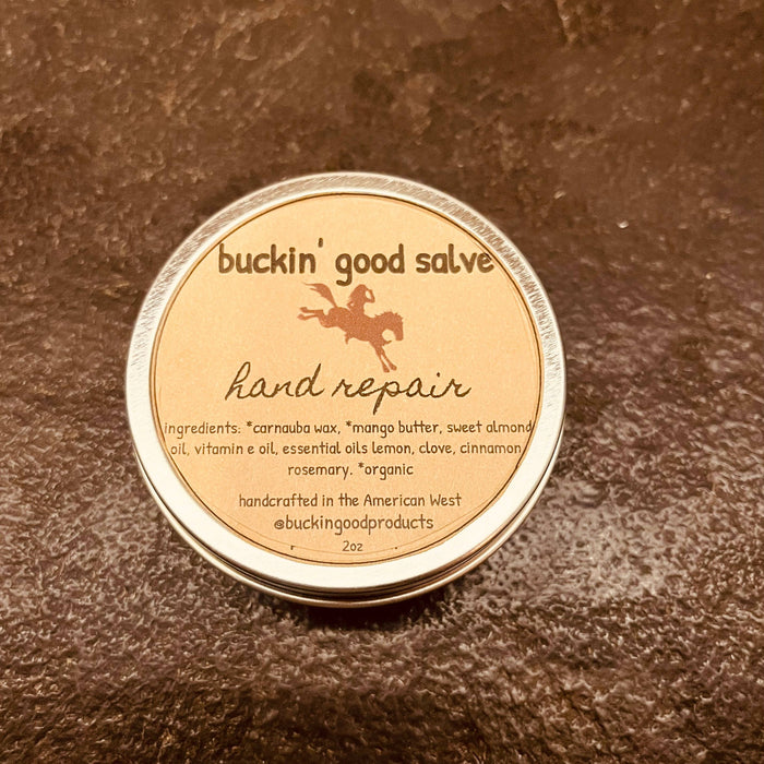 Buckin' Good Hand Repair (hand salve)