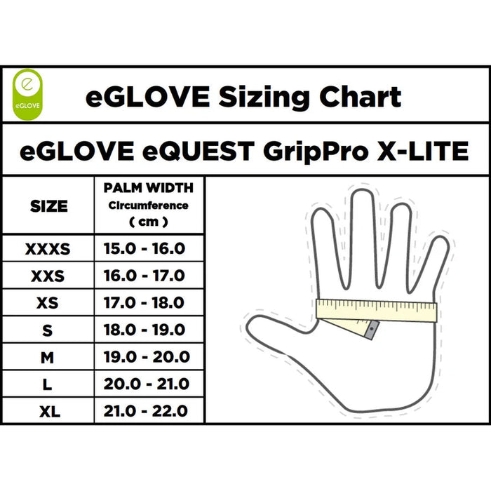 eGLOVE GripPro X-LITE Pro Pull Riding Gloves