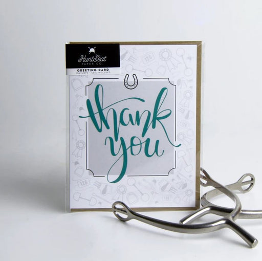 Equestrian Thank You Card