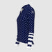 Finstar Navy Polka Side