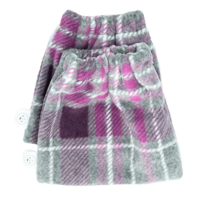 Grey-Purple Plaid