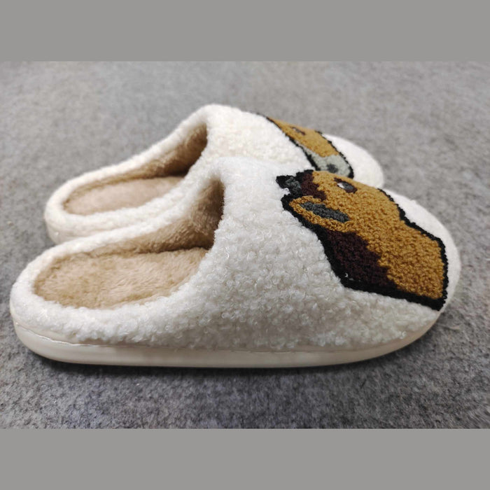 Horse Head Emoji Slippers