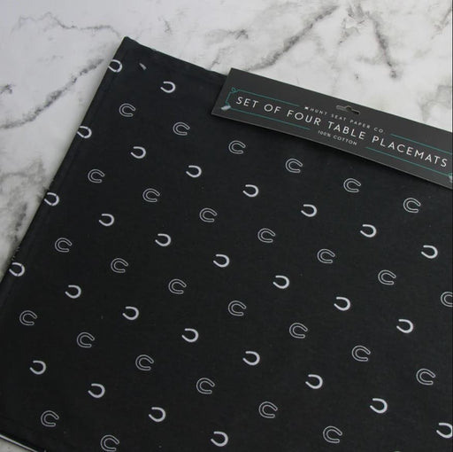 Hunt Seat Set of 4 Placemats - Slate