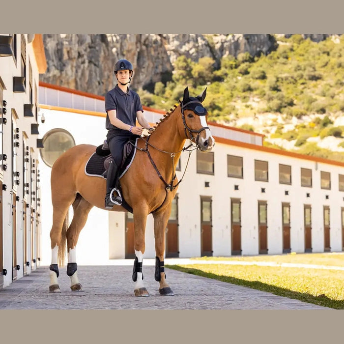 LeMieux Suede Euro Jump Square Pad