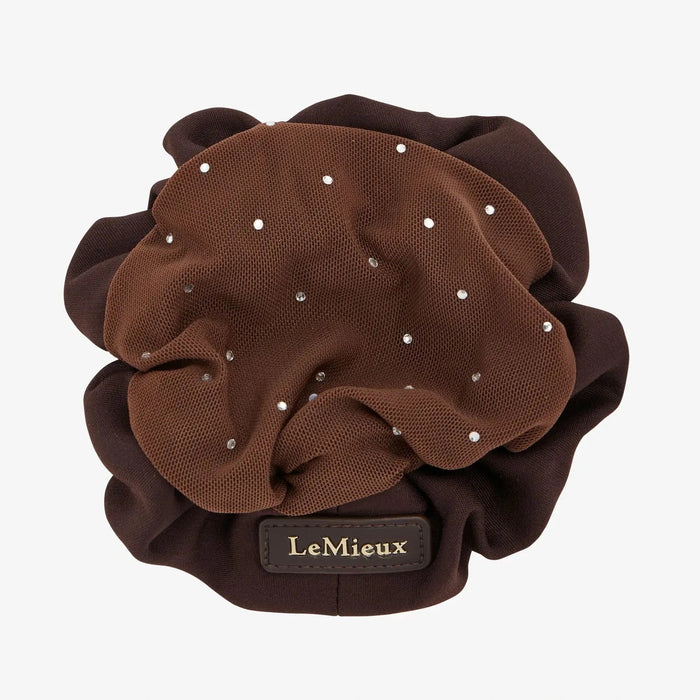 LeMieux Hair Net Scrunchie with Crystals