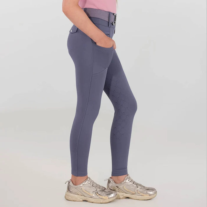 Dapplebay Kids Essential Silicone Full Seat Tights-Purple