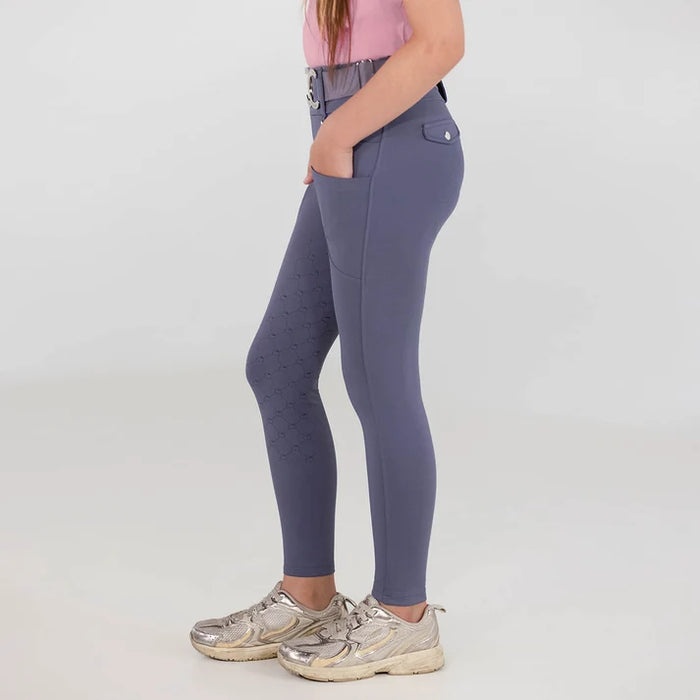Dapplebay Kids Essential Silicone Full Seat Tights-Purple