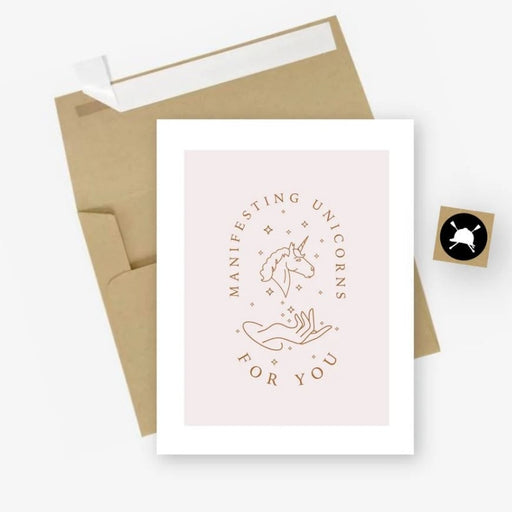 Manifesting Unicorns Card