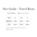 Size Chart Front