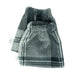 Stirrup Cover Grey Plaid
