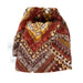 Stirrup Cover Red Tribal