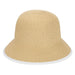 Straw Paperbraid Bucket Hat