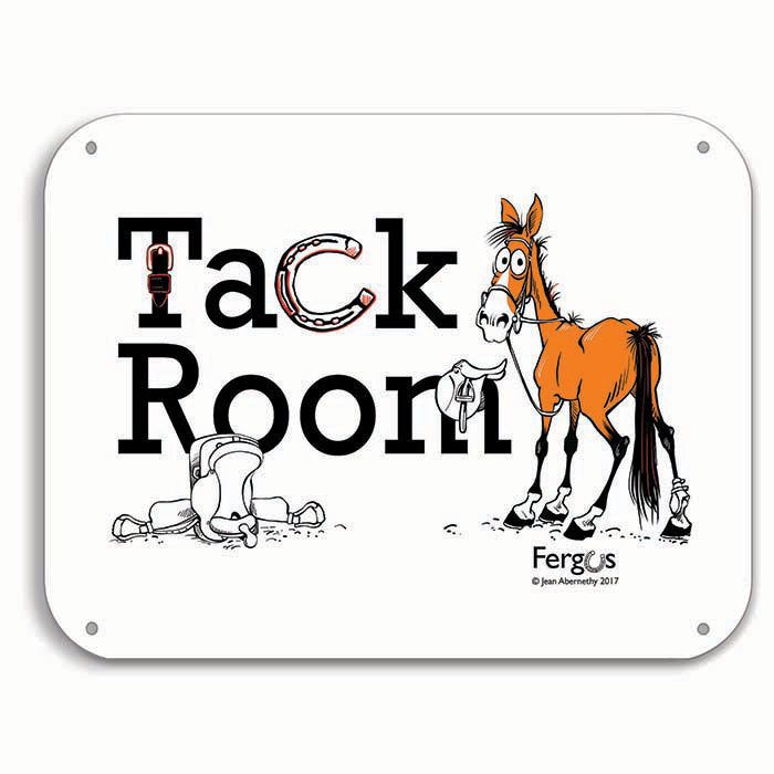 Fergus Sign Fergus Barn Sign — Happy Horse Tack Shop