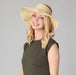 Womens Ultrabraid Lage Brim Visor Beige 1