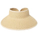 Womens Ultrabraid Lage Brim Visor Beige